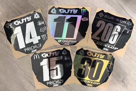Custom Odi Plate Decal
